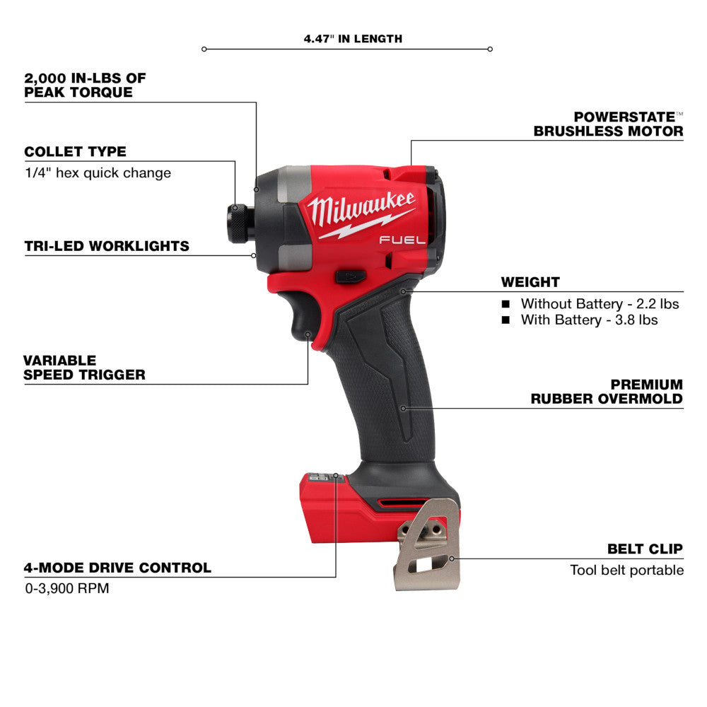 Milwaukee m18 fuel 5 deals tool combo kit