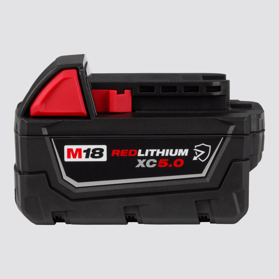 Milwaukee M18 48-11-1850R REDLITHIUM XC 5.0 Resistant Battery