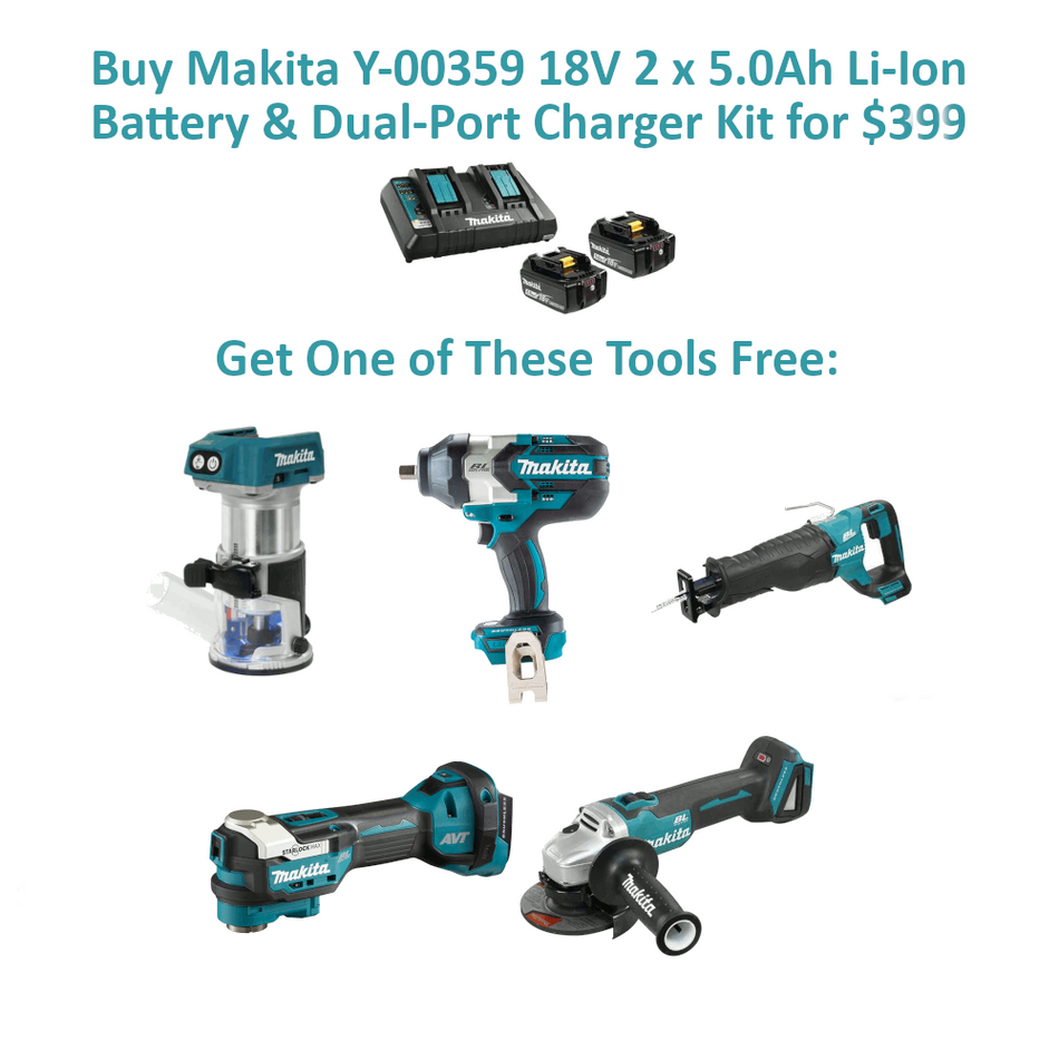 Buy Makita Y-00359 Get one of these tools FREE