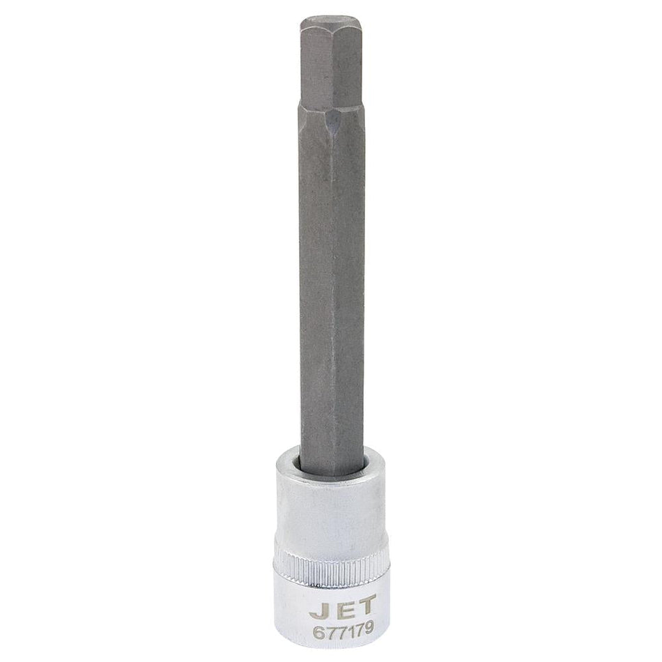 Jet 677178 3/8" DR x 8mm S2 4" Long Hex Bit Socket