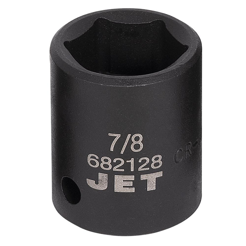 Jet 682128 1/2" DR x 7/8" 6 Point Regular Impact Socket