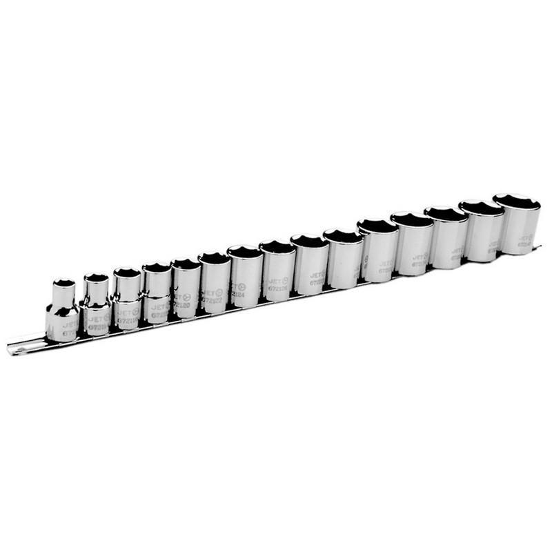 15 Piece 1/2" Drive S.A.E. Socket Set - 6 Point (601316)